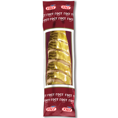 Скумбрия холодного копчения Vici, резаная