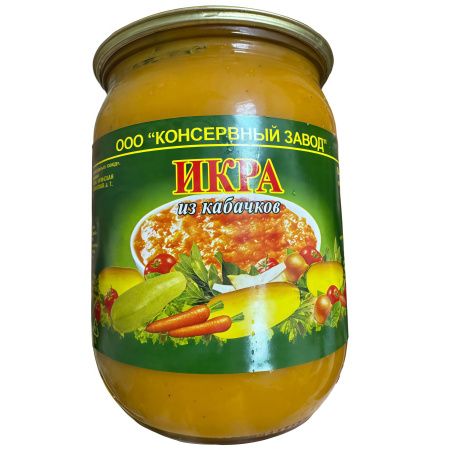 Икра из кабачков