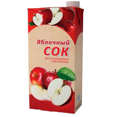 Сок Яблочный 1л