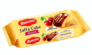 Печенье сдобное «Вишня» Яшкино