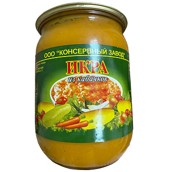 Икра из кабачков