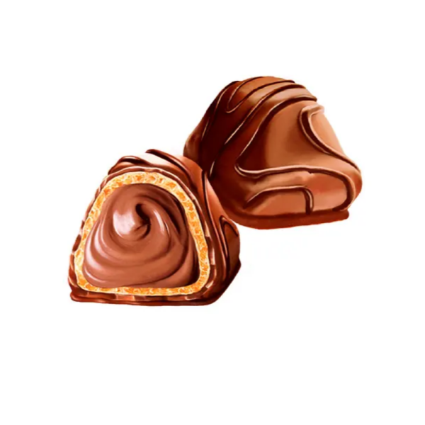 Конфеты Chocolate Hazelnut с фундучным кремом, Короб 