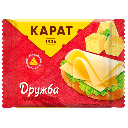 Сыр плавленый Карат Дружба в ломтиках 25%