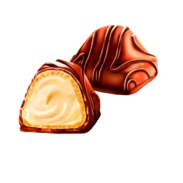 Конфеты с молочно-ореховой начинкой Creamy-Hazelnut 